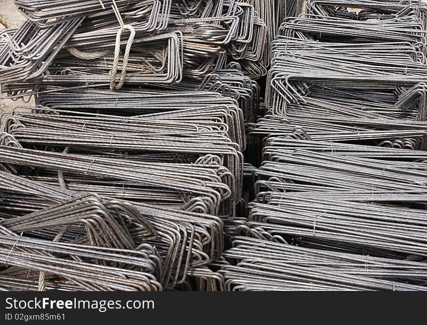 Reinforcing steel background