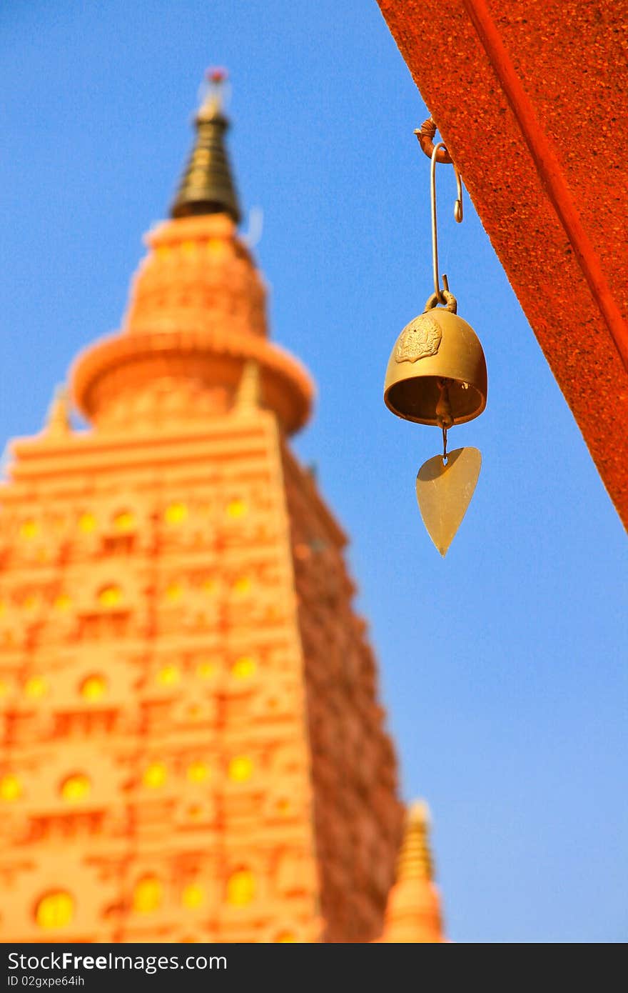 Bell in Thai temples