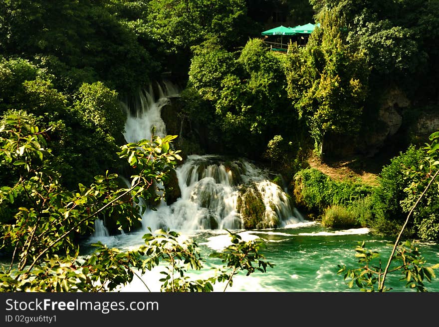 Krka waterfall