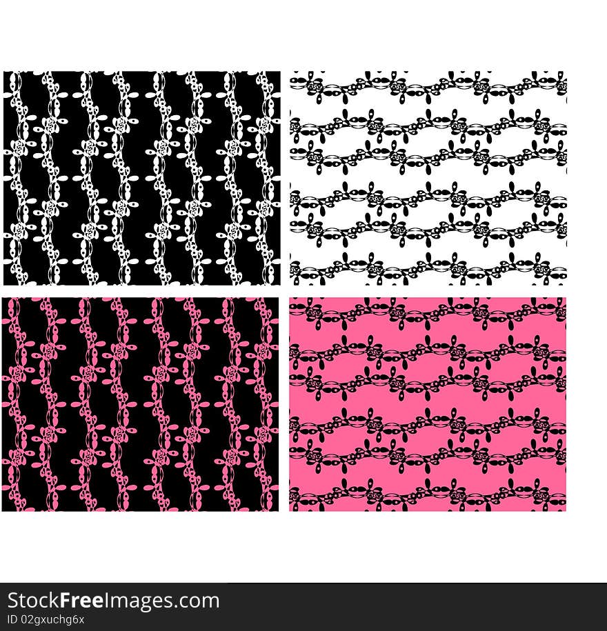 Elegant lace background  design.  editable