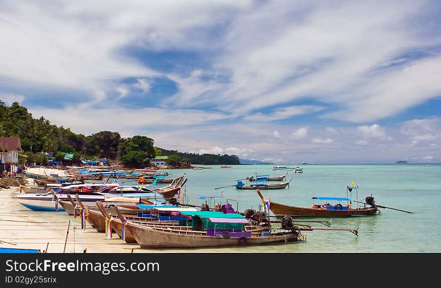 Boats On The Beach