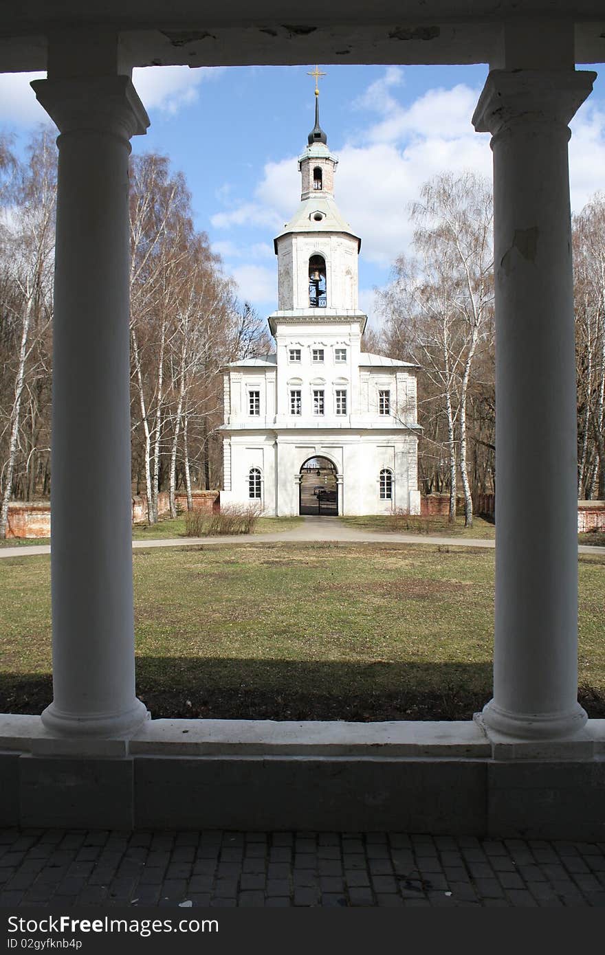 Christian cathedral in the city Boforoditsk. Russia. Christian cathedral in the city Boforoditsk. Russia.