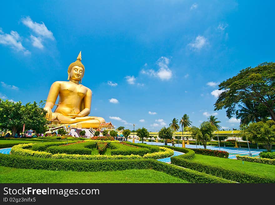 Biggest Buddha Image in thailand.