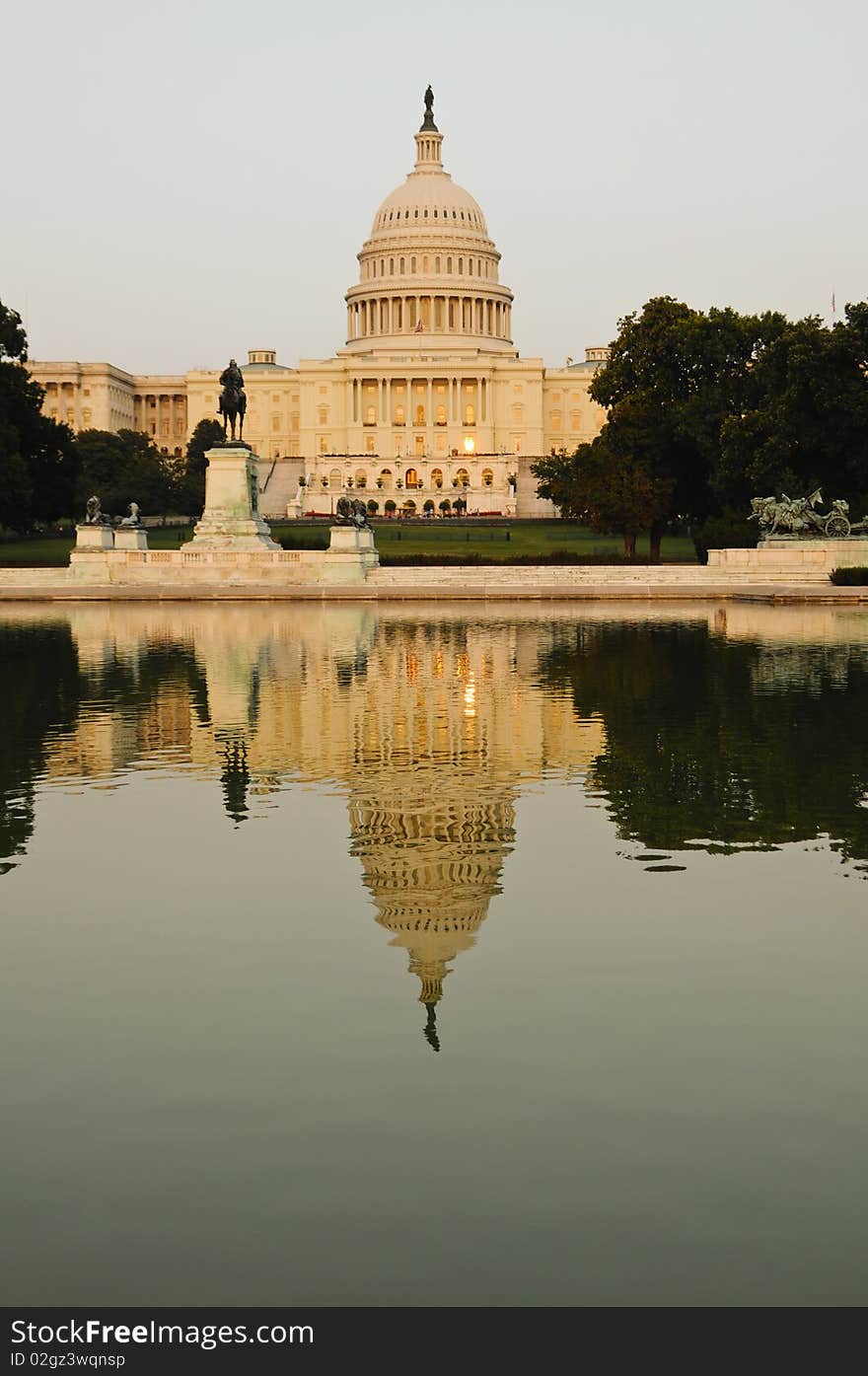 Capitol Building at sunset