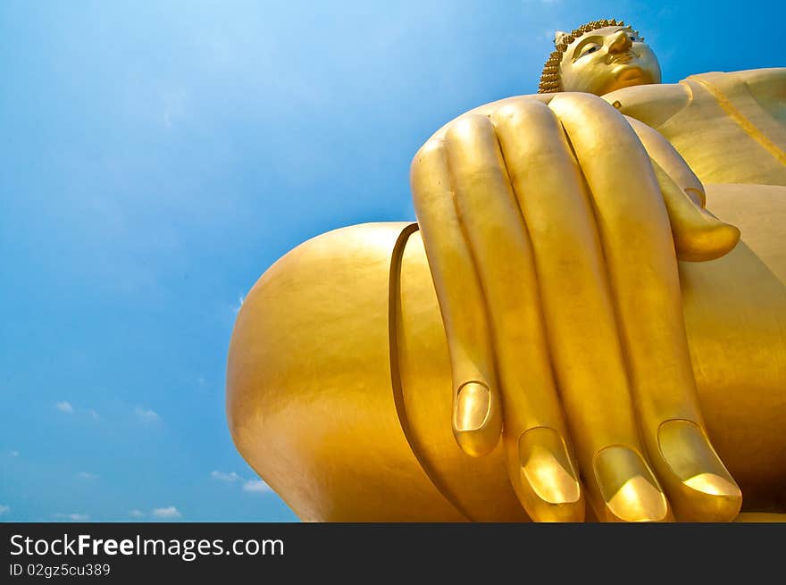 Biggest Buddha Image in thailand.