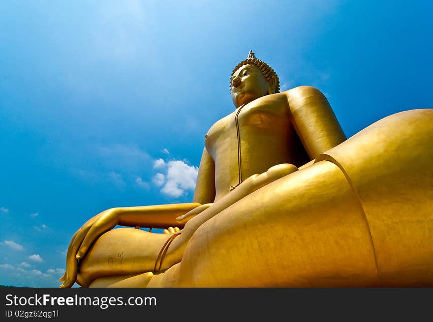 Biggest Buddha Image in thailand.