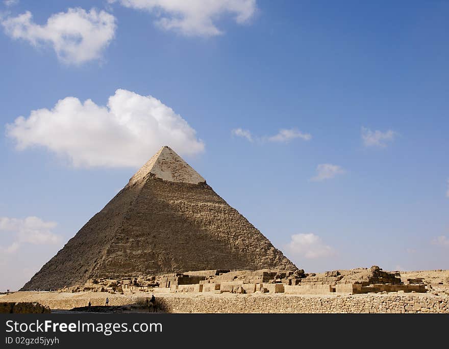 Pyramid, Giza city in Egypt. Pyramid, Giza city in Egypt.