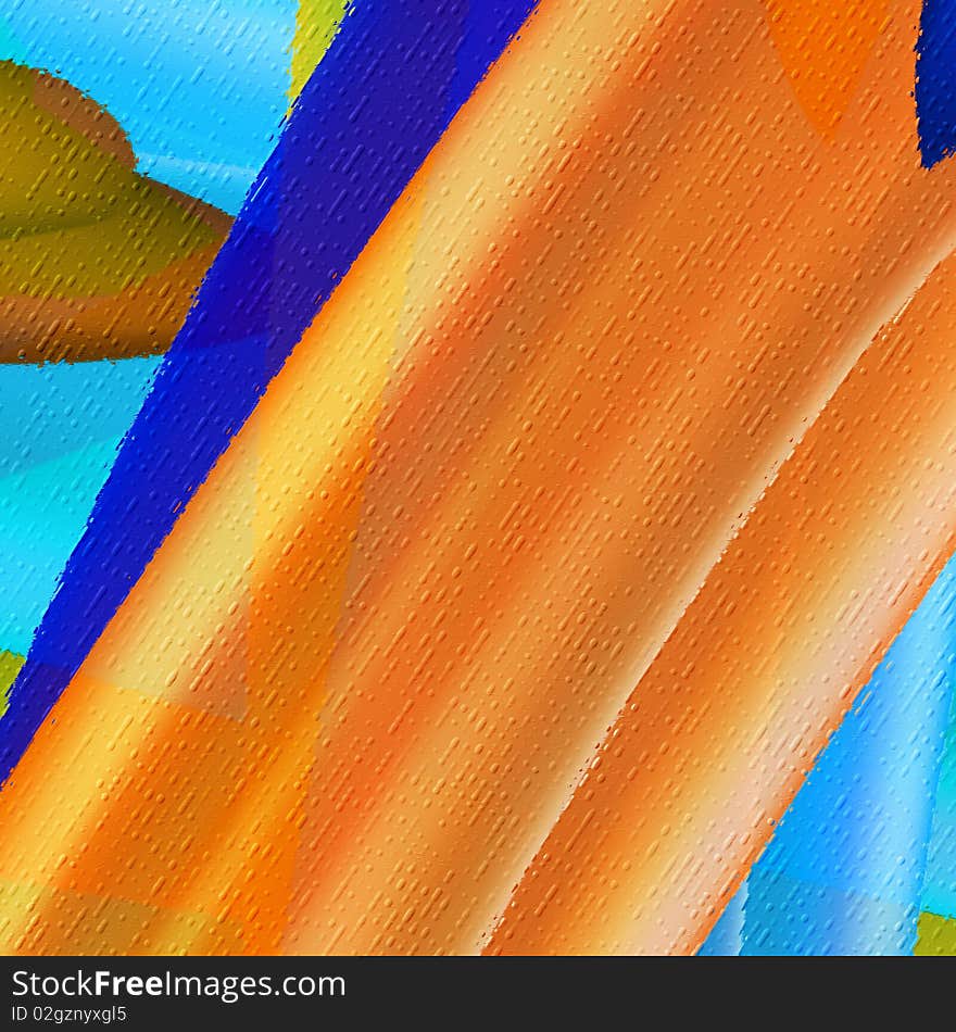 Abstract image of colored lines, illustration. Abstract image of colored lines, illustration