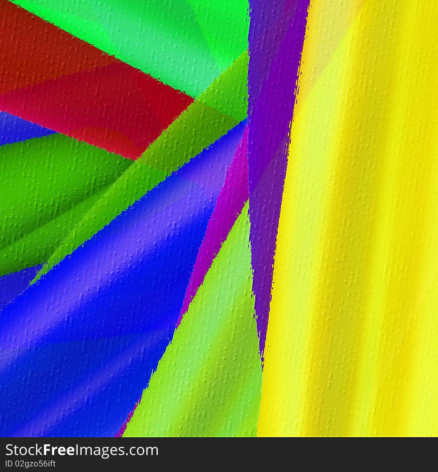 Abstract image of colored lines, illustration. Abstract image of colored lines, illustration