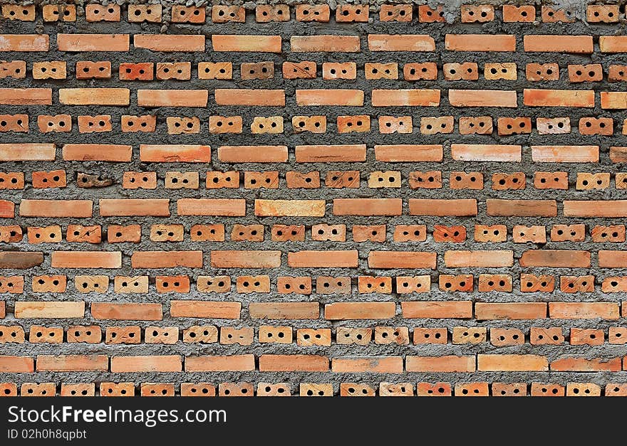 Abstract background brick wall of thailand