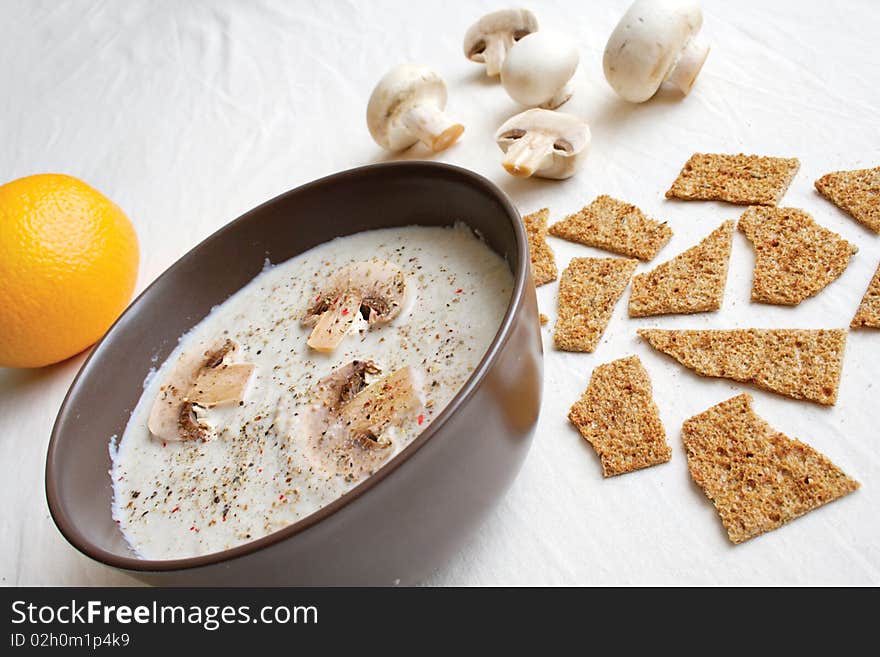 Mushroom cream soup