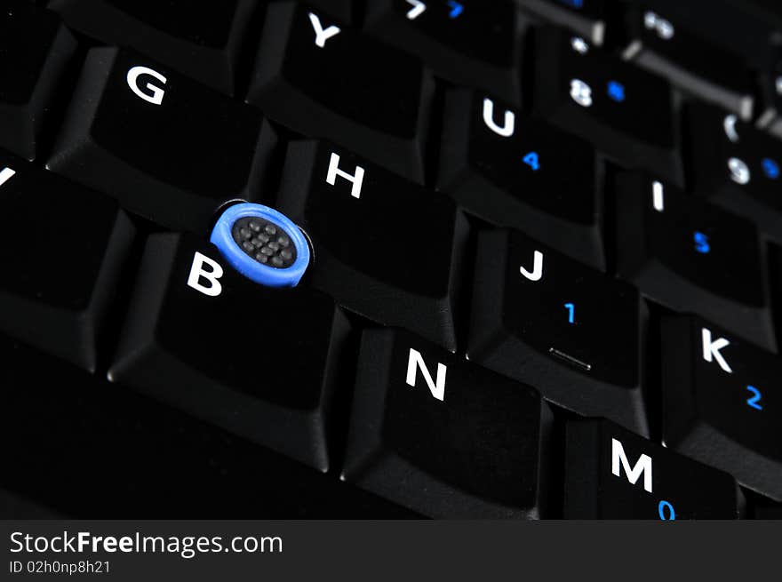 Keyboard of notebook