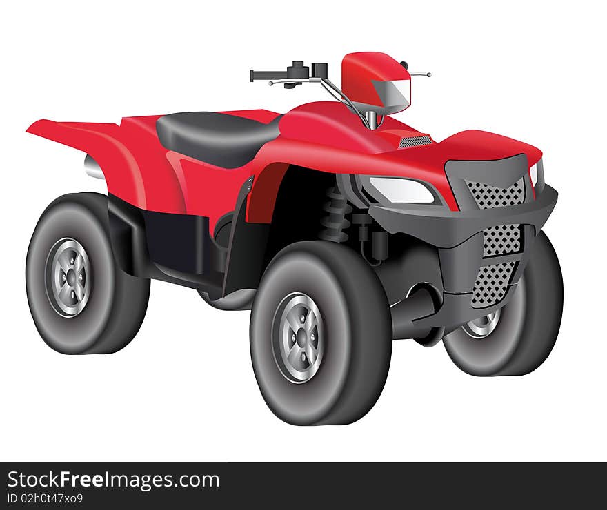 Vehicle(buggy,quadrocycle,motorcycle) for desert riding.