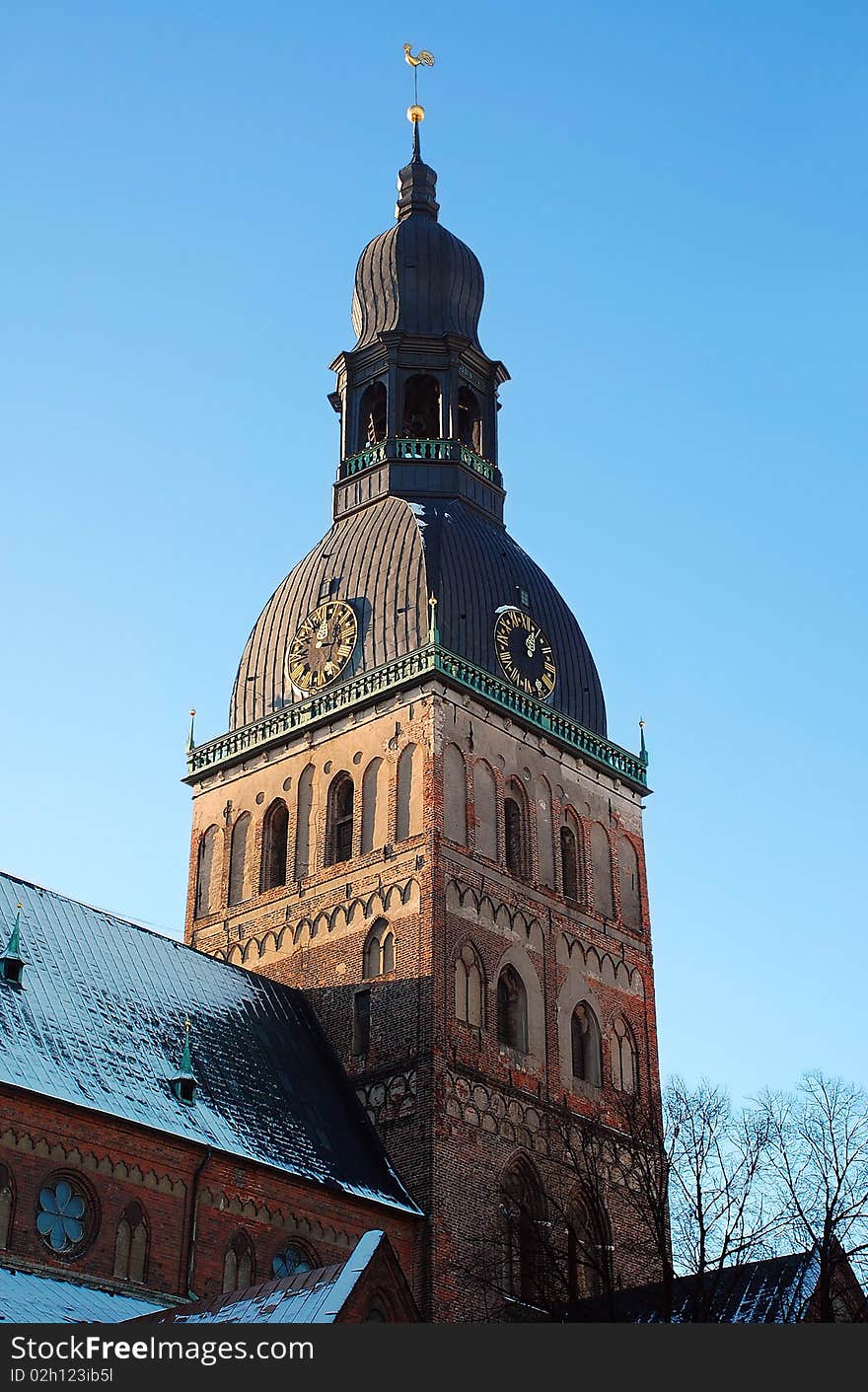 Dome Cathedral In The Winter