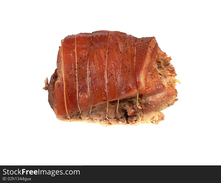 Roast pork joint