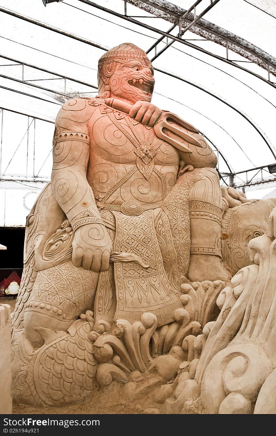 Sand sculpture 06