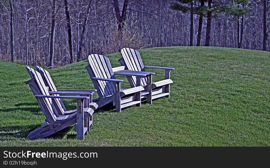 Wood Adirondack Chairs