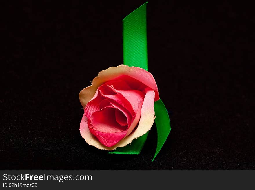 Artificial handmade rose