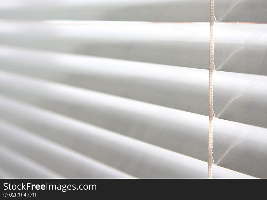 Horizontal blinds as a background