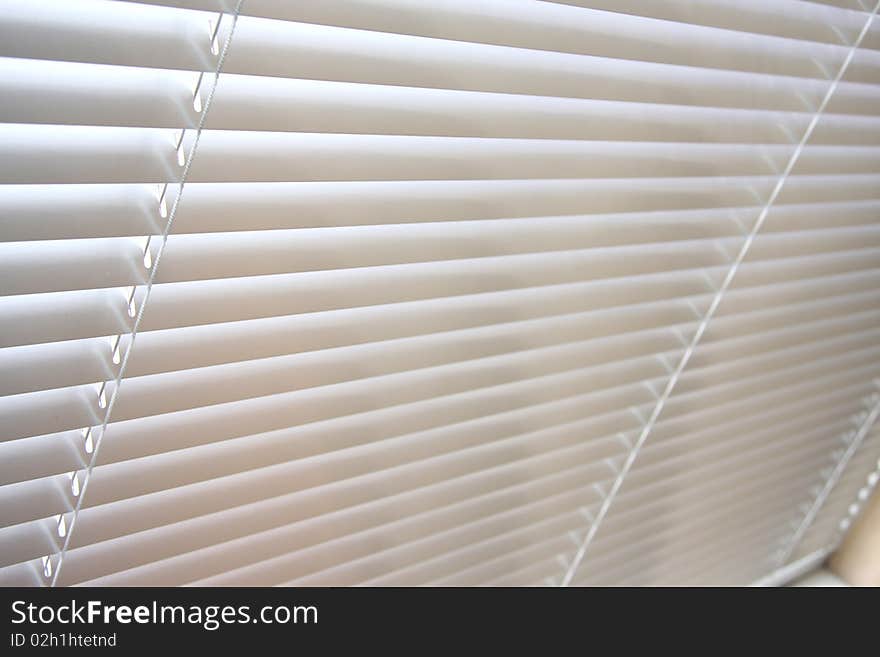 Horizontal blinds as a background