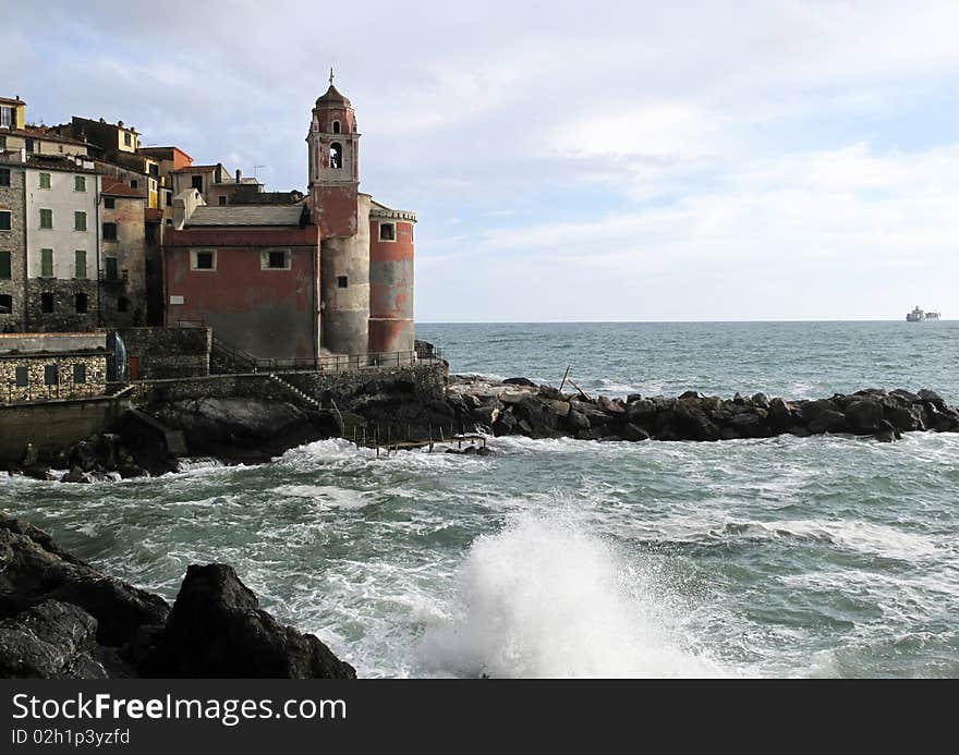 Tellaro a beautiful place in la spezia