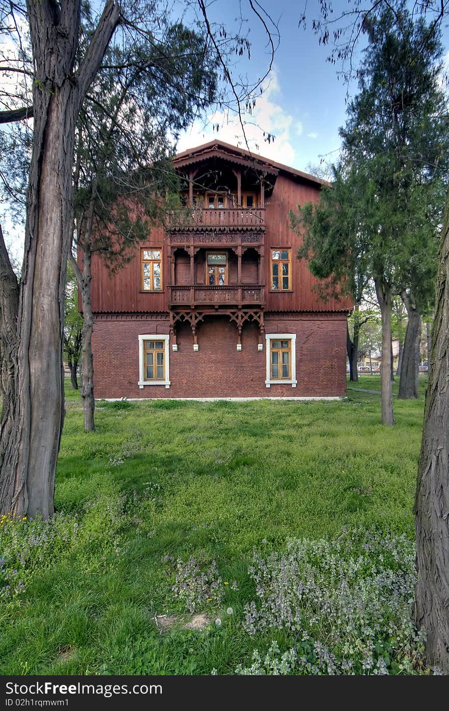 Manor House in the forest