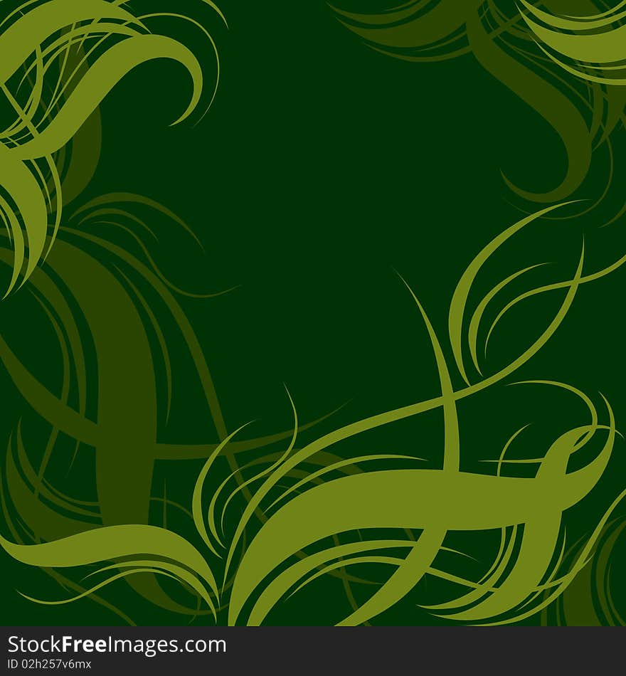 Background with twirl  pattern