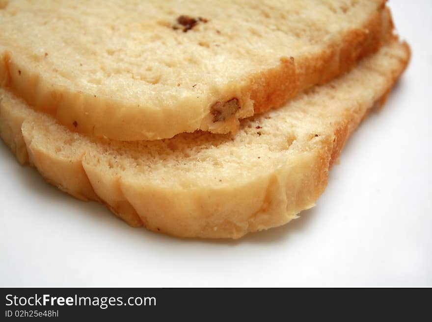 Breads on white