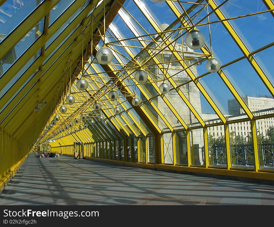 Glass bridge