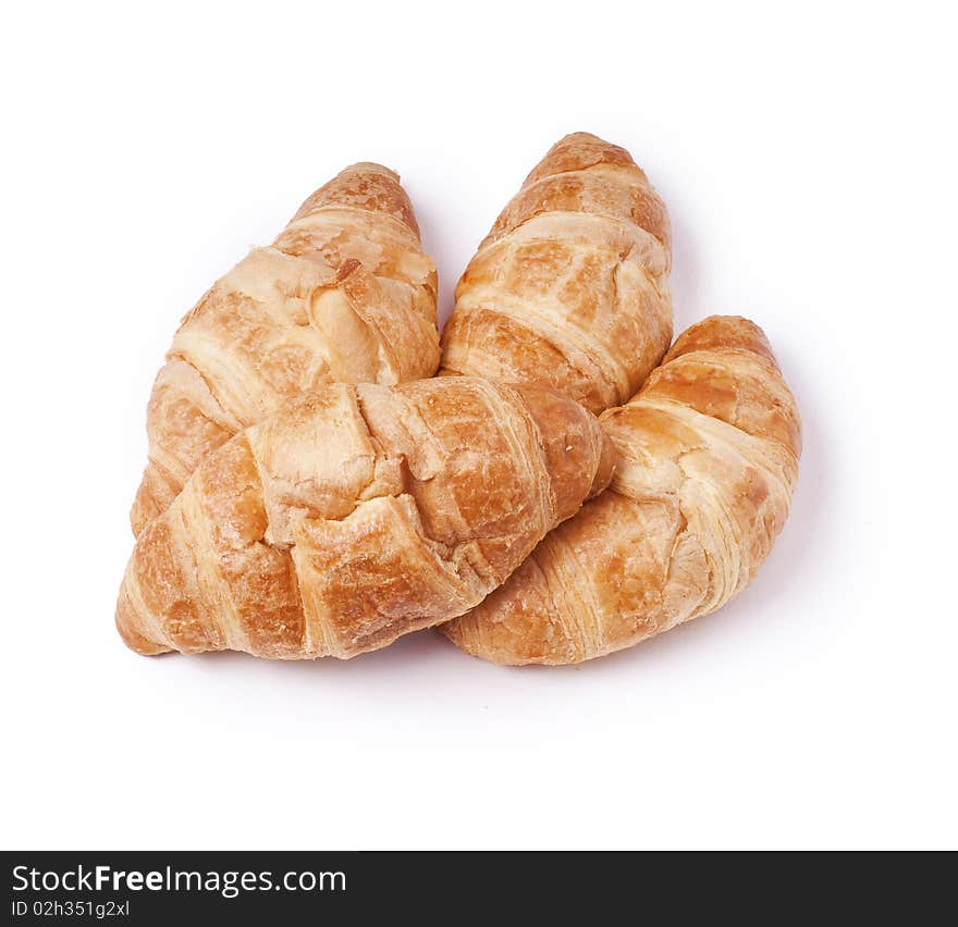 Fresh croissants