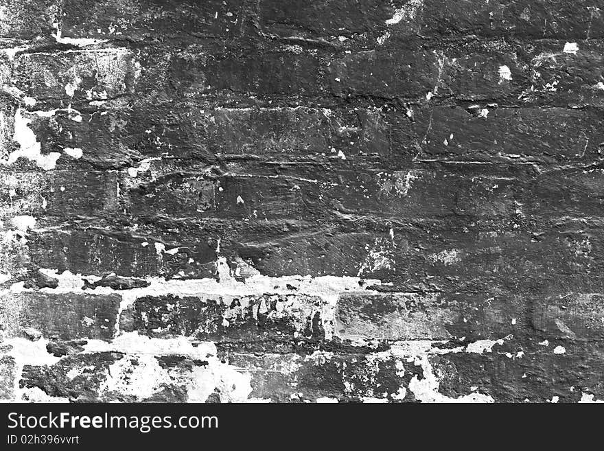 Ragged old wall background texture. Ragged old wall background texture