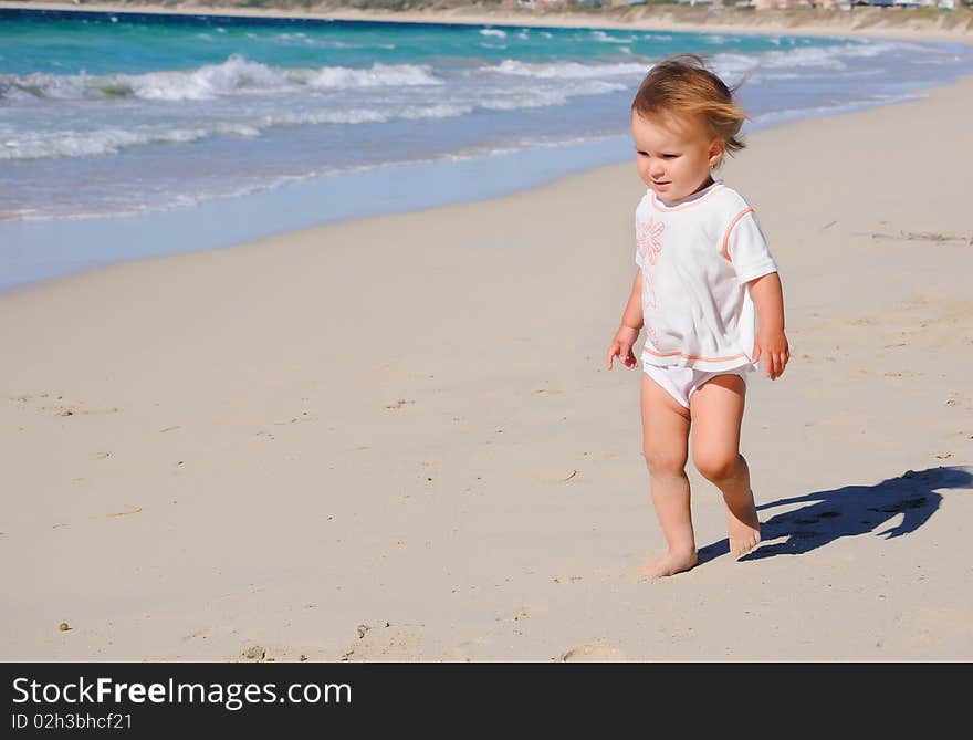 Charming little girl