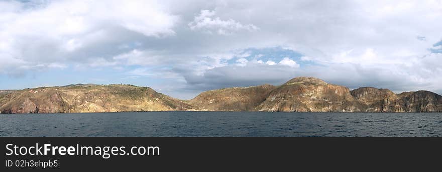 Lipari, one of the Aeolian Islands. Lipari, one of the Aeolian Islands