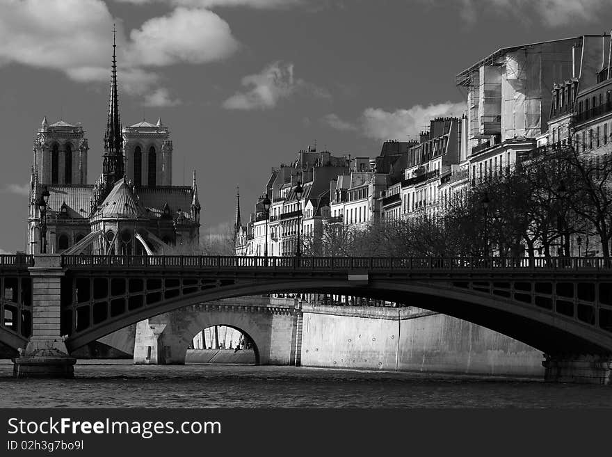 Notre Dame Cathedral , Paris