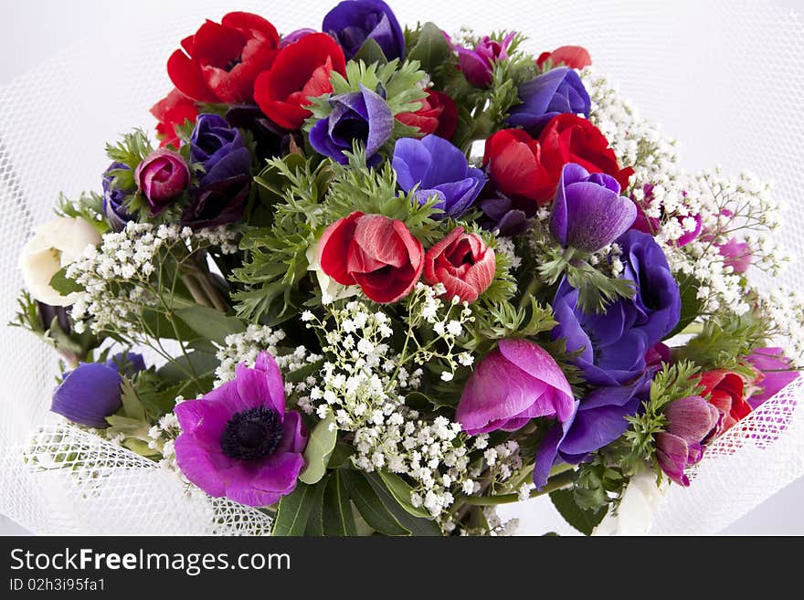 Beautiful bouquet of colorful flowers. Beautiful bouquet of colorful flowers.