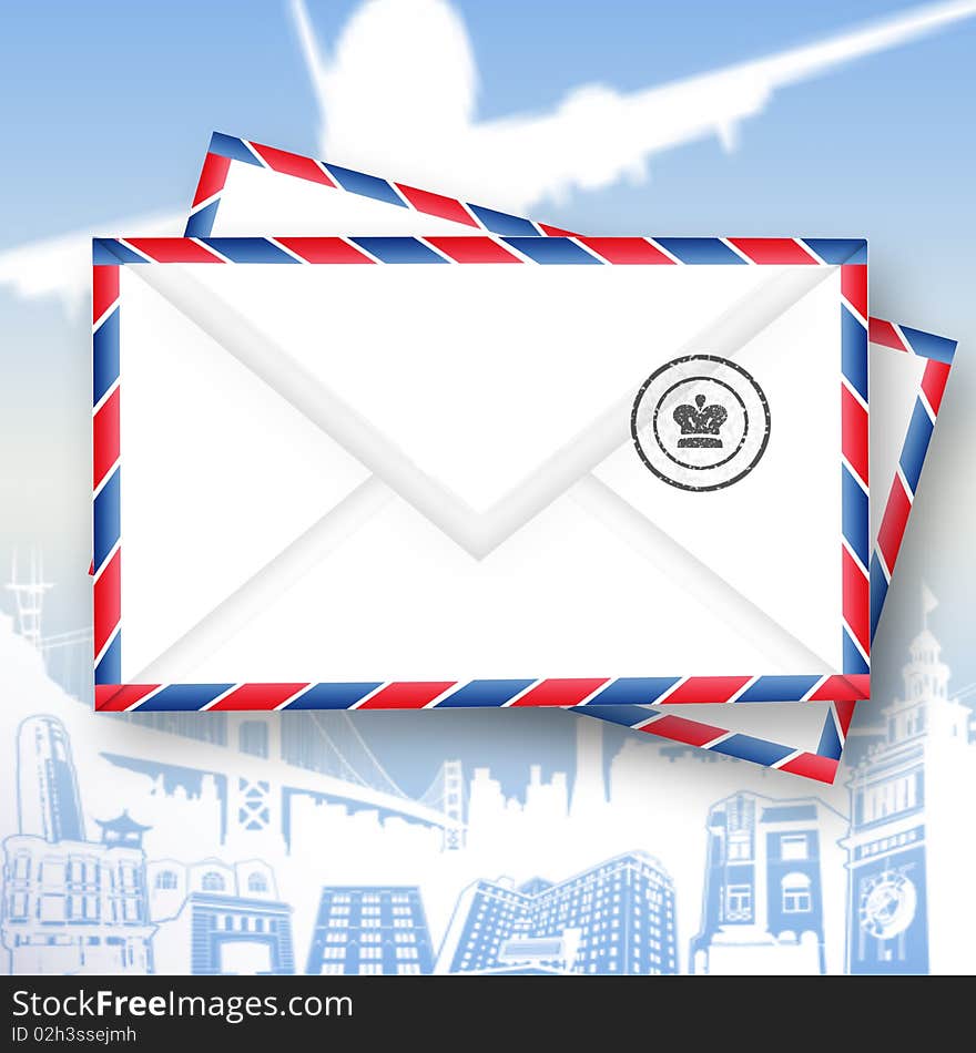 Mail Icon (With Clipping Path)