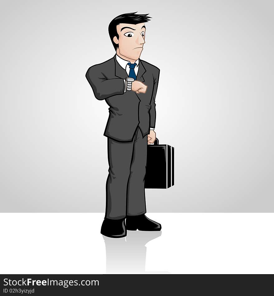 Cartoon Businessman