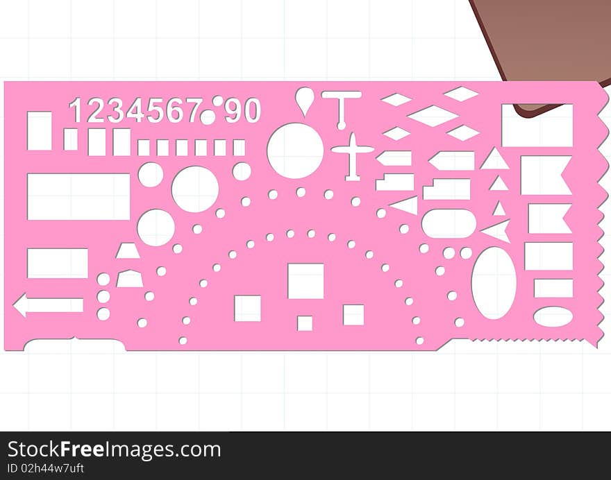 Officer drawing scale.