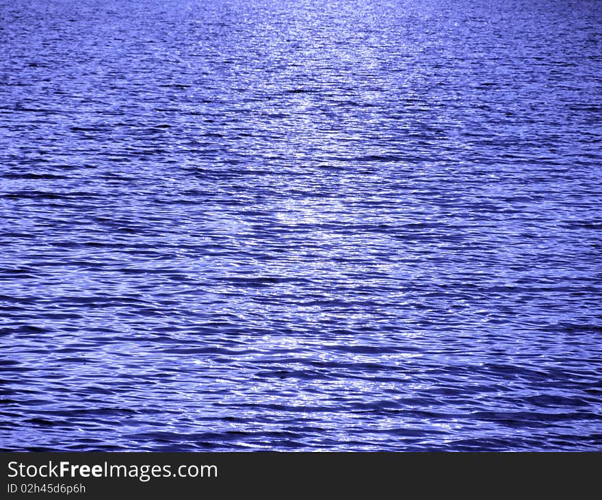 Abstract background: blue river waves. Abstract background: blue river waves