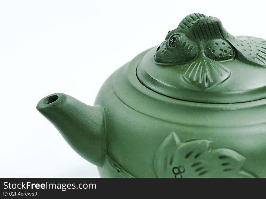 Ceramic teapot