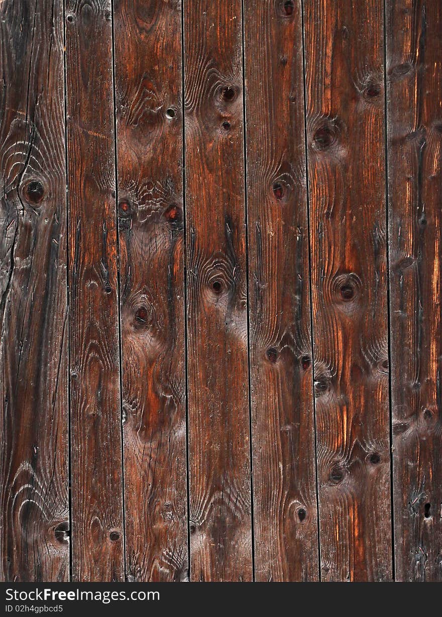 Board Made Of Old Slats