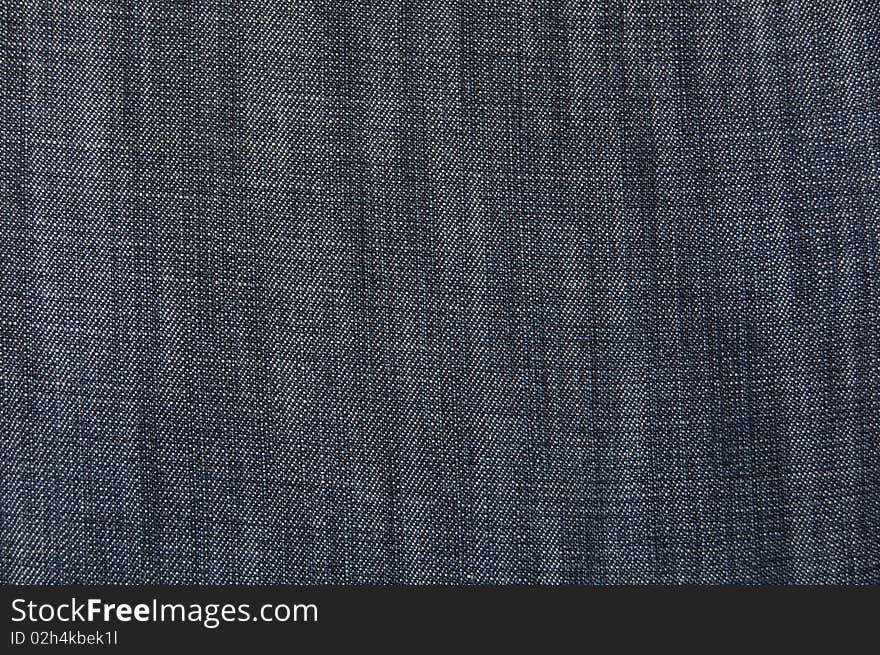 Macro blue jeans for textured background