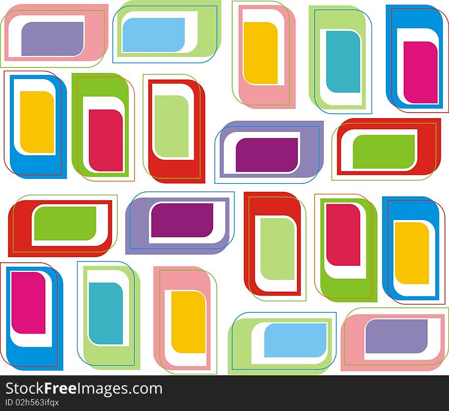 Modern abstract background.   Computer generated illustration. Modern abstract background.   Computer generated illustration.