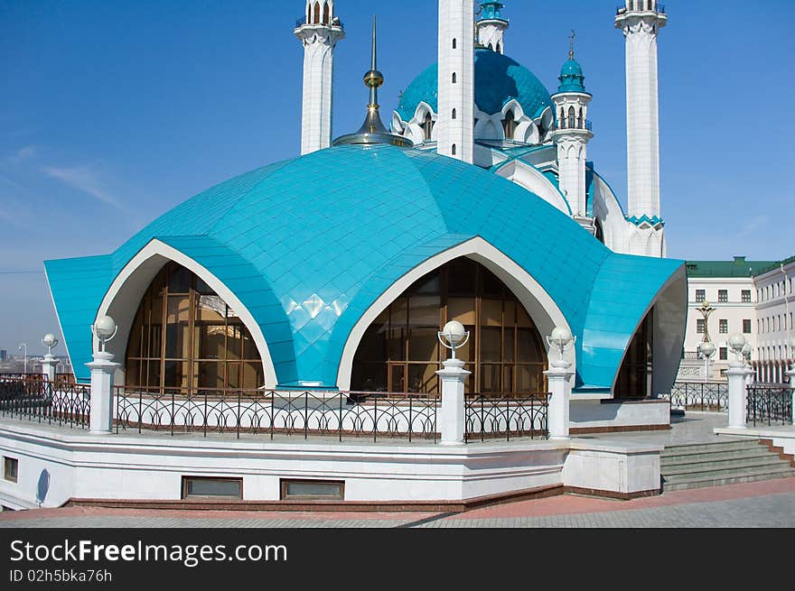 The new mosque in our town