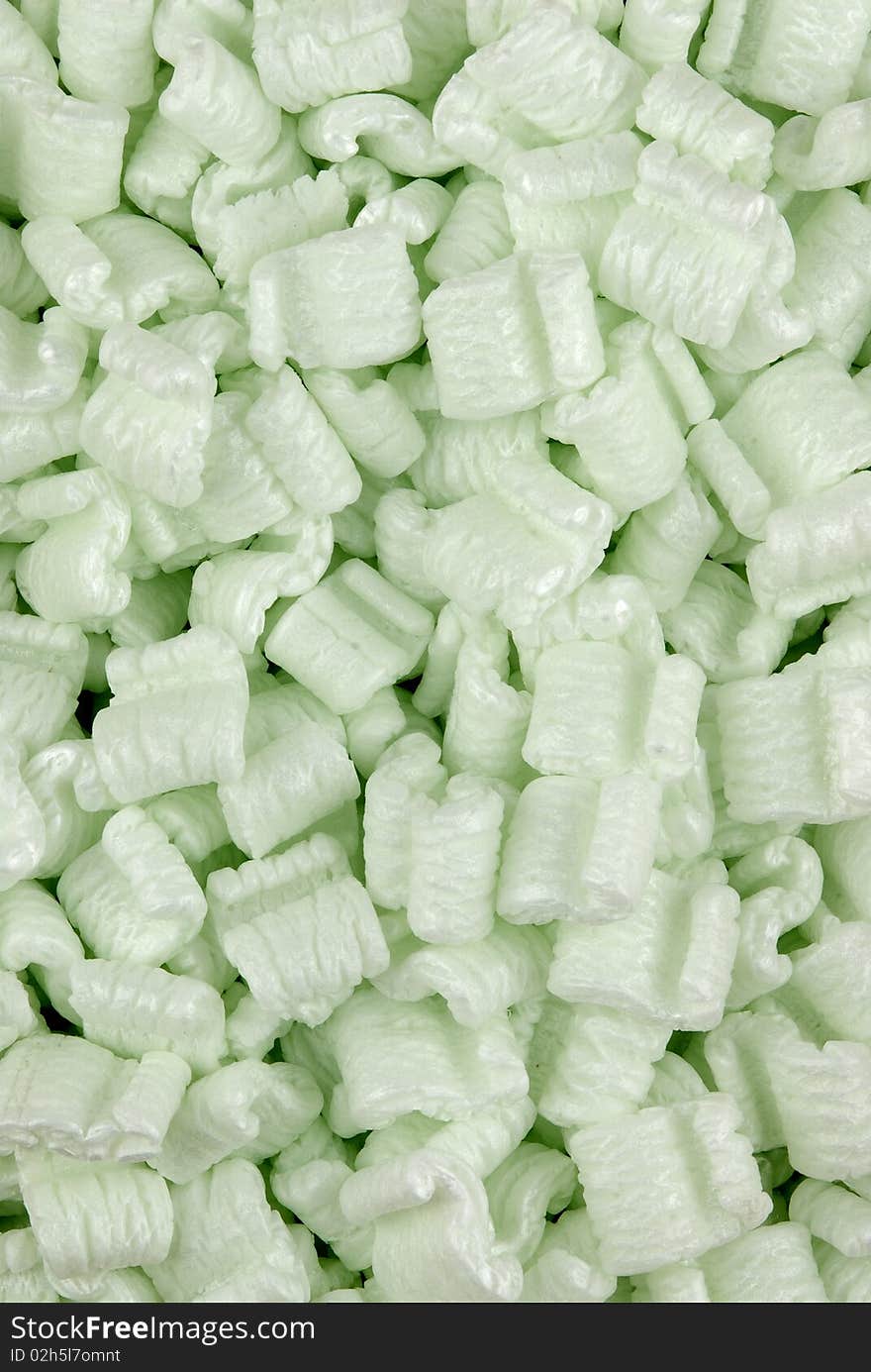 Expanded polystyrene beads for packaging background