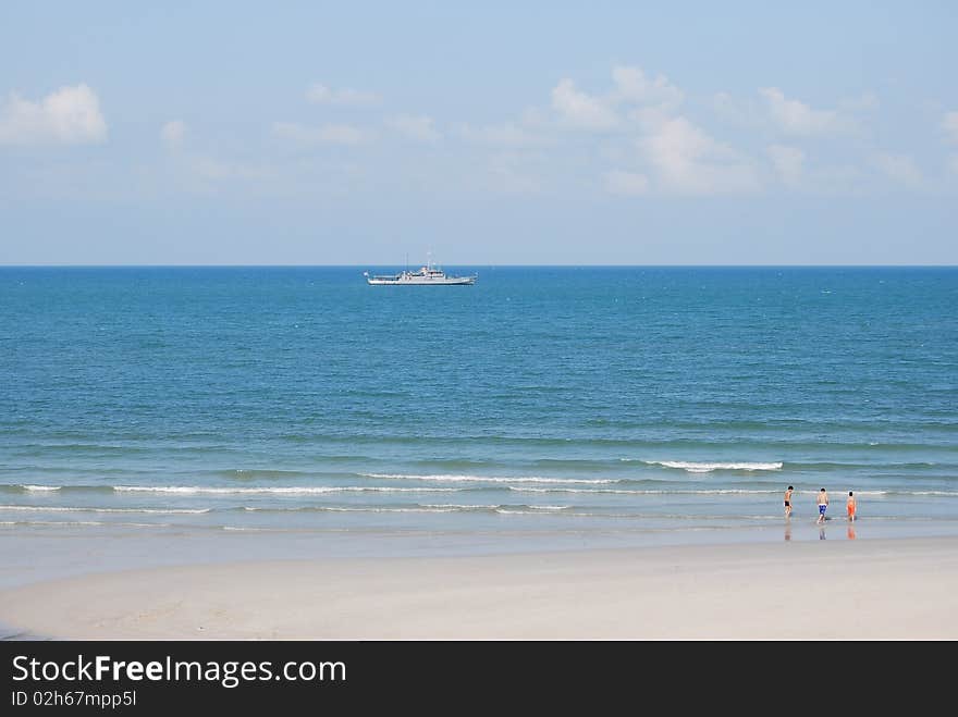 Hua Hin beach, Thailand