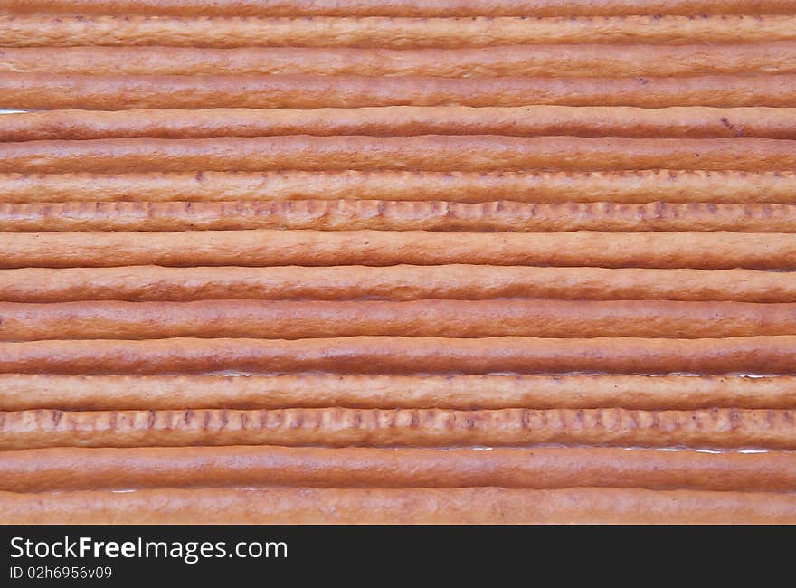 Grain sticks baked of wheat flour