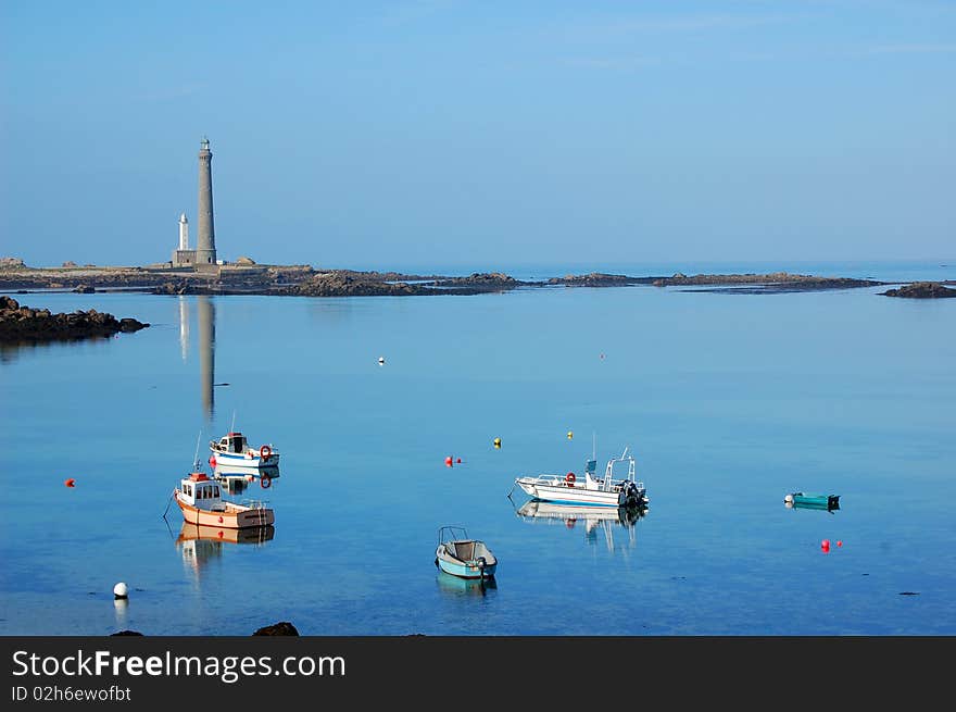 Vierge island s lightouse