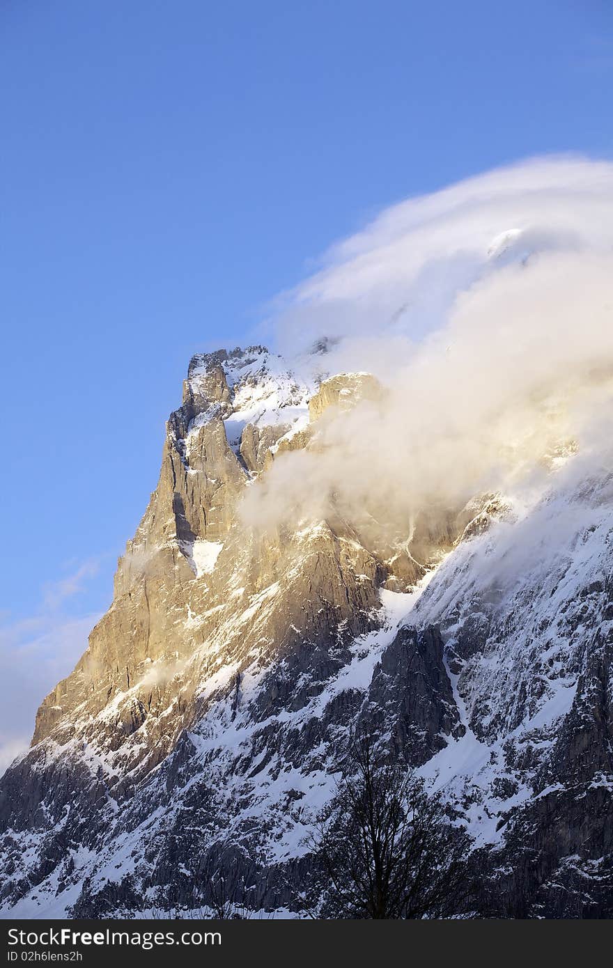 Cloud and Mountain