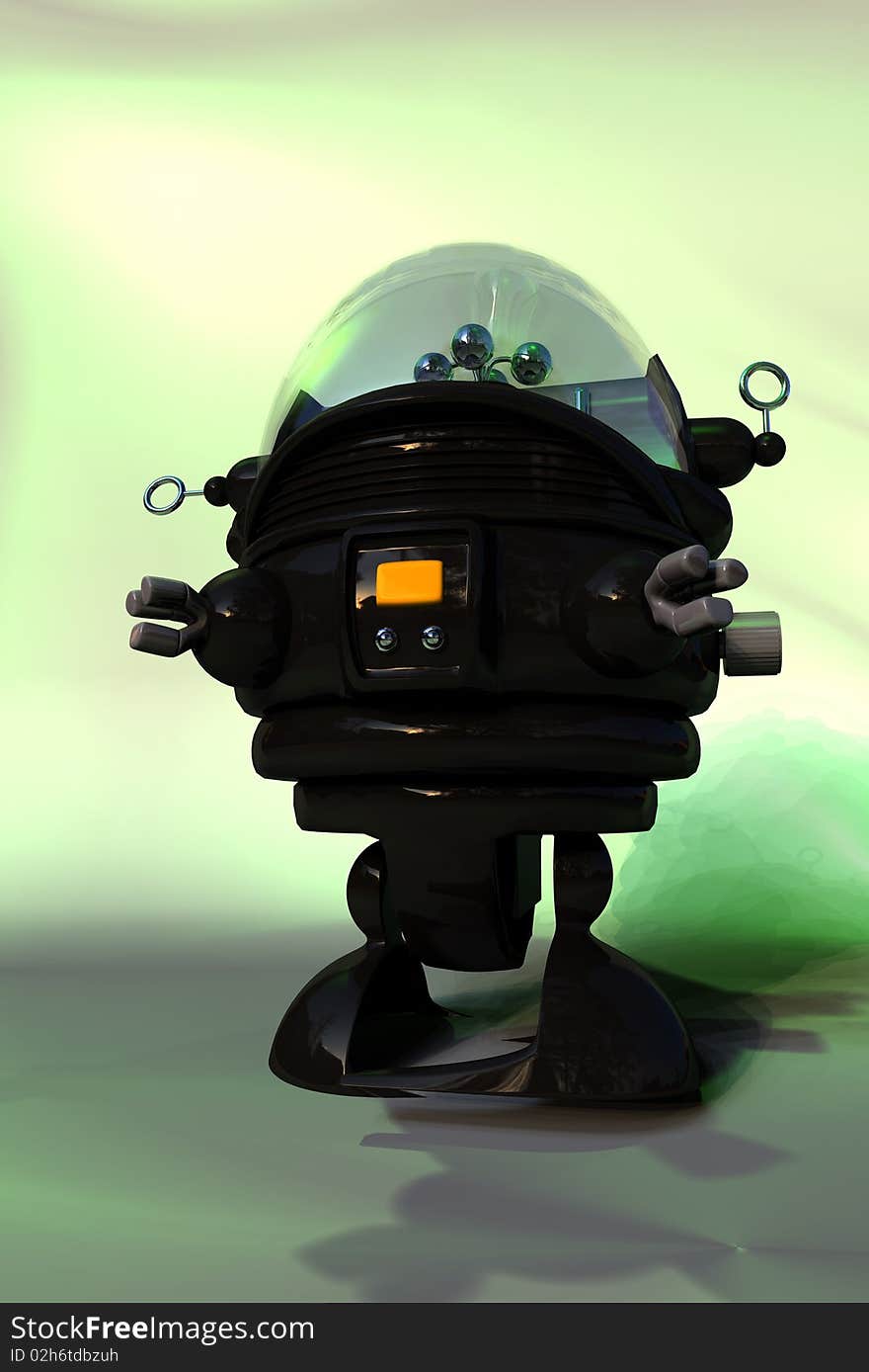 Cute Planet Robot